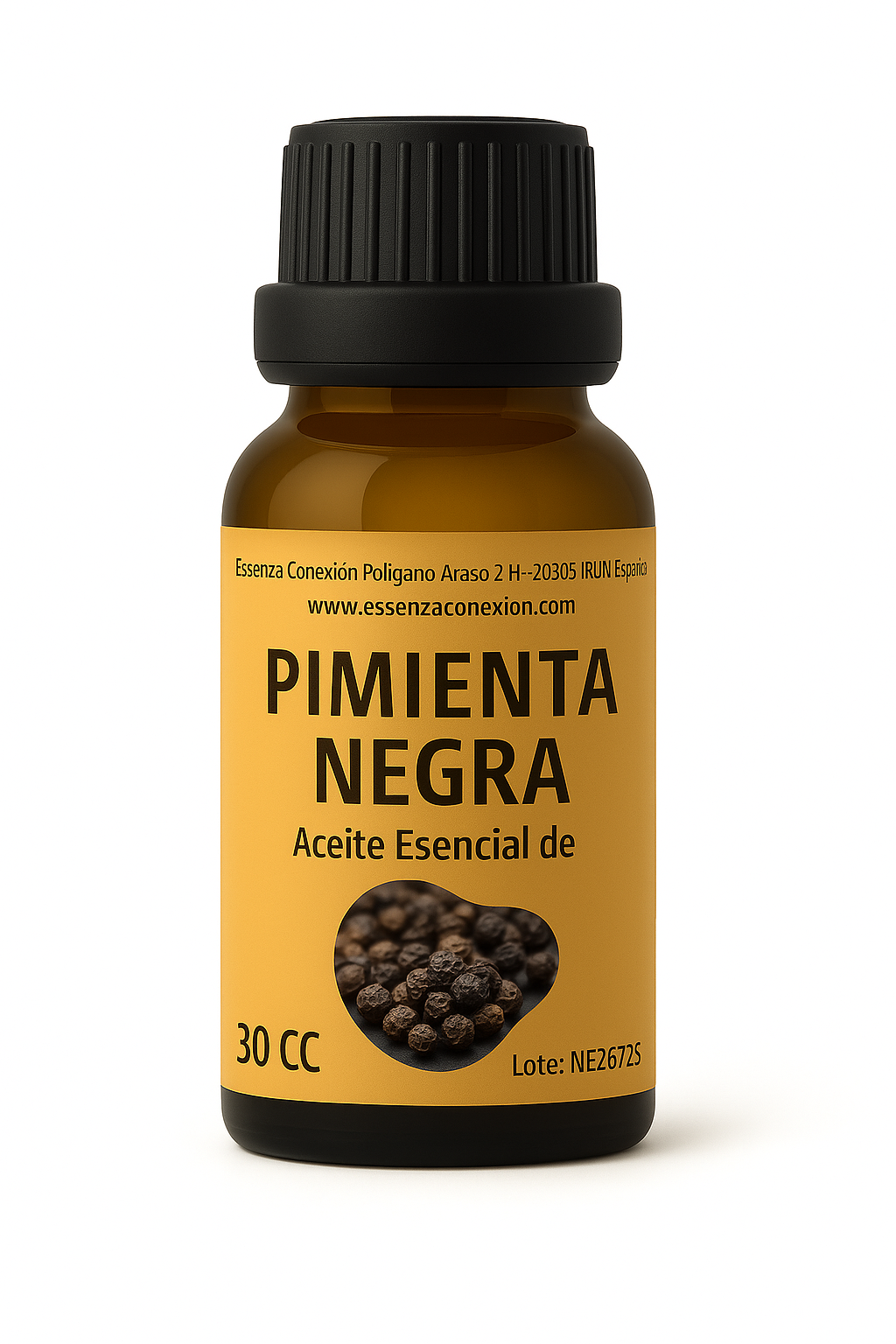 Aceite Esencial de Pimienta Negra