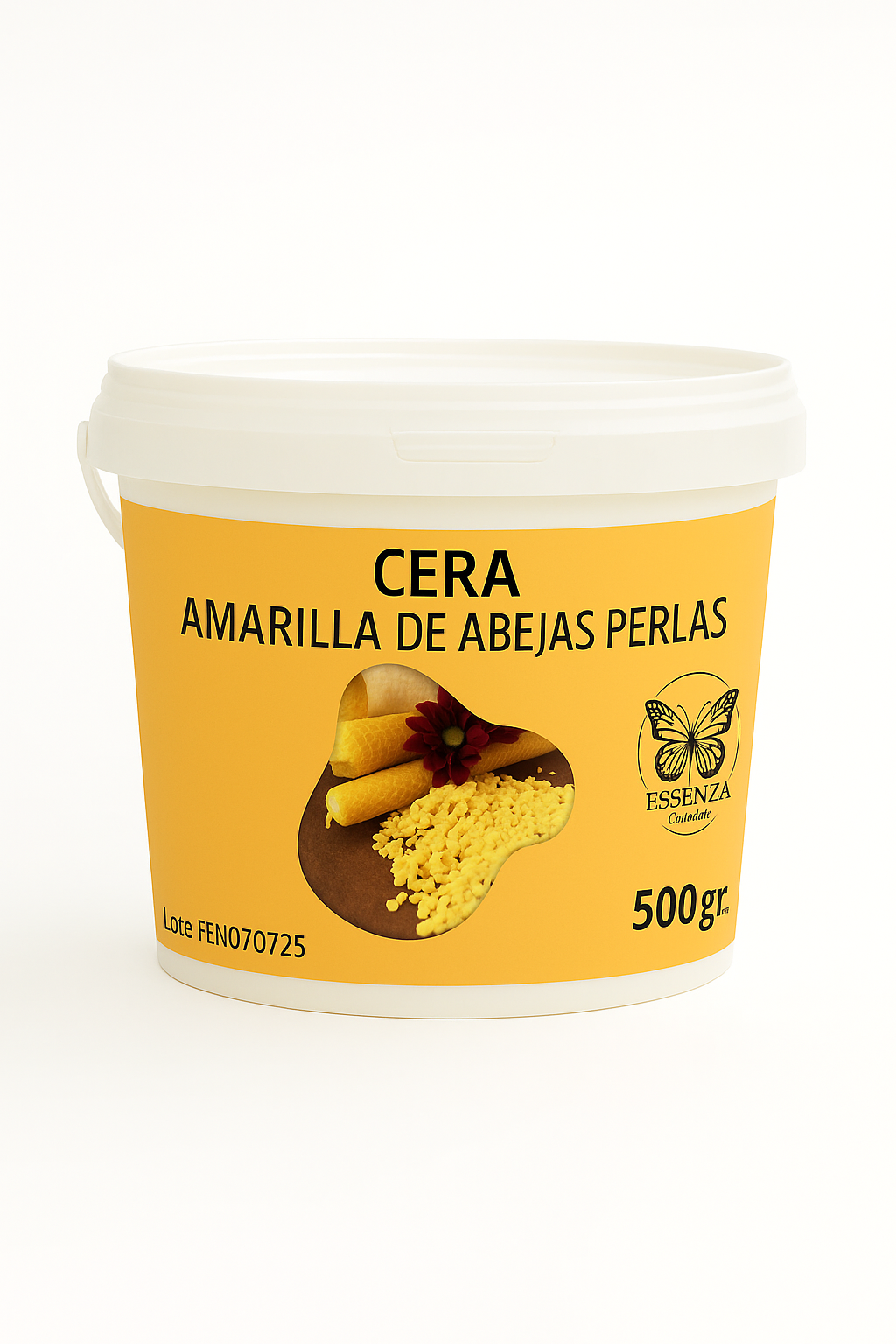 Cera Abeja Amarilla "Perlas"-Alimentario